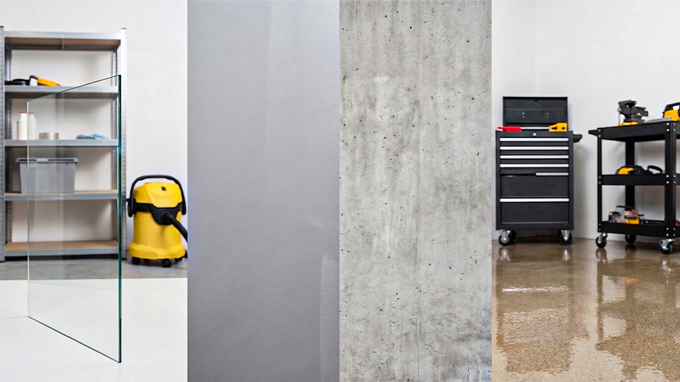 สติกเกอร์อาคาร โรงงาน คลังสินค้า รองรับ Surface ทั้งกระจก ผนัง และพื้น