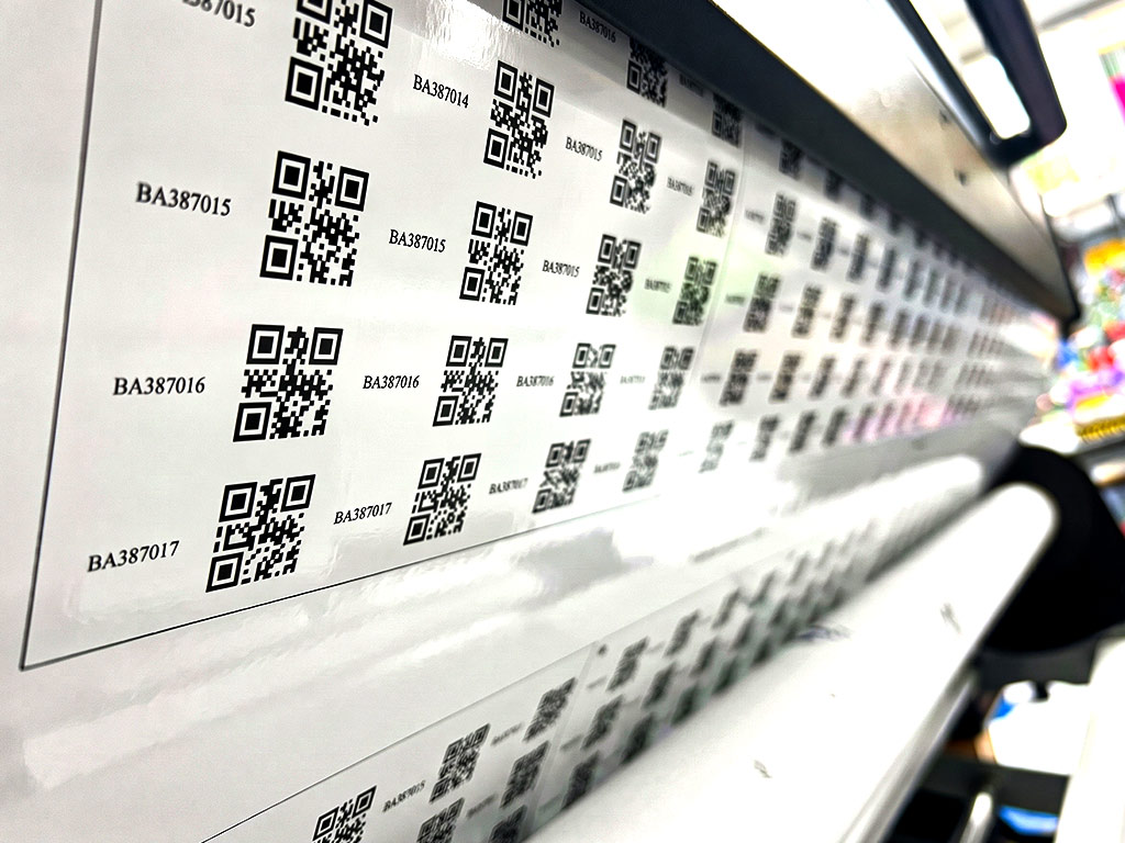 ฉลาก QR Code โรงงาน รหัส BA387016 ผ่านขั้นตอน QC ลำดับความคมชัดตามกระบวนการผลิต 9 ขั้นตอน