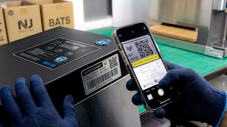 ป้ายตู้คอนโทรล สเปกบาร์โค้ดและ QR Code งานสั่งทำ กำหนด URL ข้อมูลวิศวกรรมพร้อมส่งมอบตรงรอบ Shutdown Window